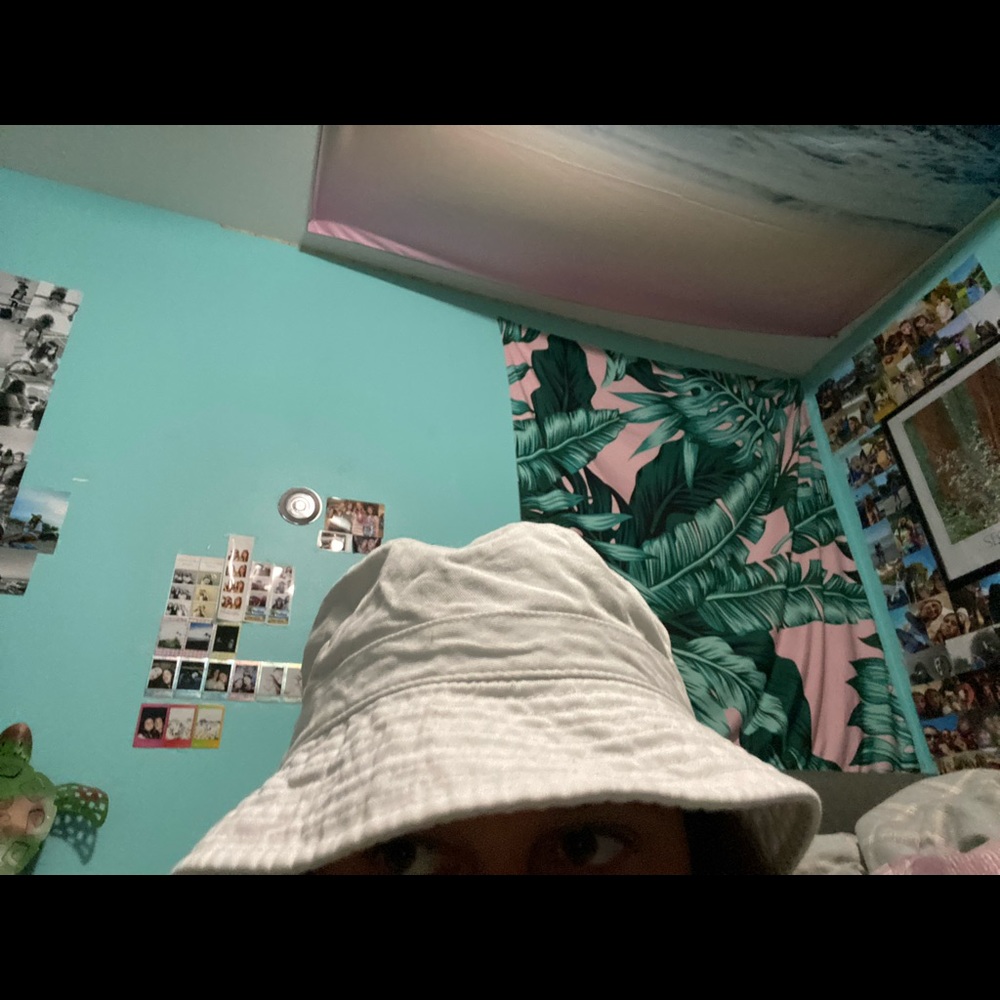 White Bucket Hat